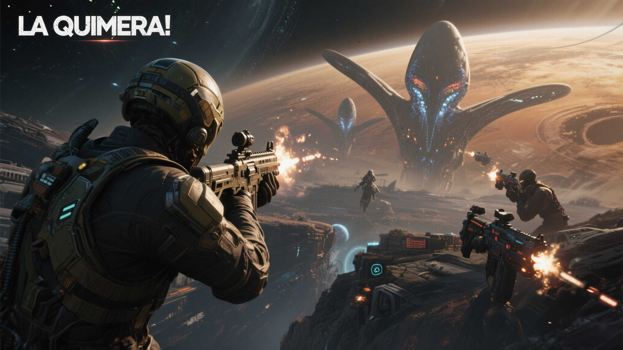 科幻射击游戏《La Quimera》抢先游玩上线,正式预告震撼发布! 《La Quimera》以前所未有的人类