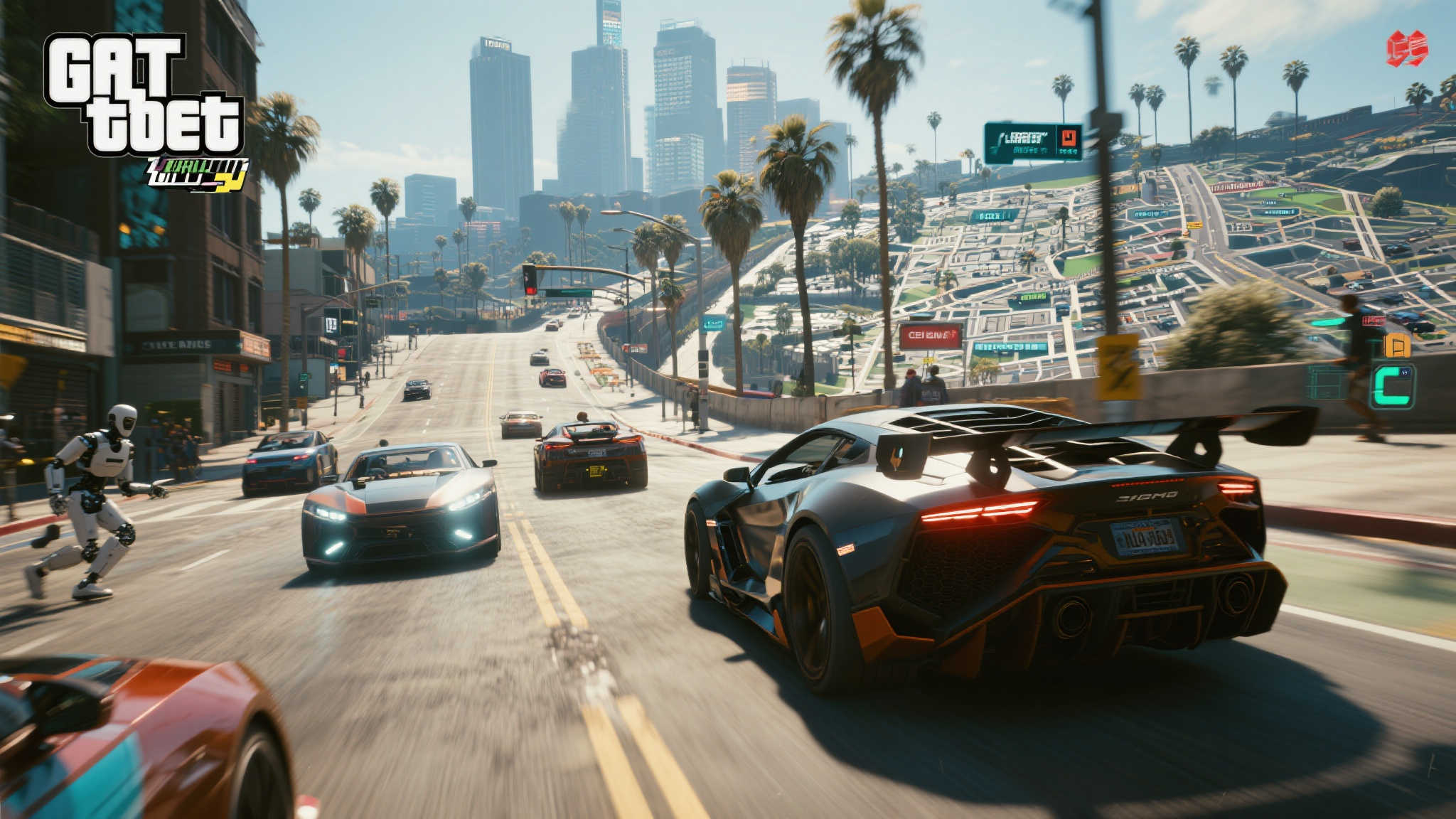 传闻称《GTA6》在线模式将引入百人同服，革新玩法掀起讨论热潮